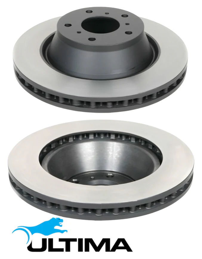 ULTIMA FRONT VENTED DISC BRAKE ROTOR SET TO SUIT HSV SENATOR VT VX VY LS1 5.7L V8 OD 330MM