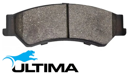 ULTIMA REAR BRAKE PAD SET TO SUIT FORD FAIRLANE BF BARRA 190 4.0L I6 - Image 3