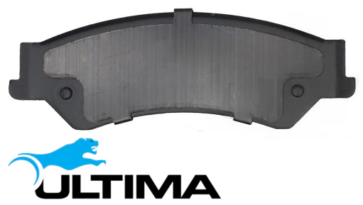 ULTIMA REAR BRAKE PAD SET TO SUIT FORD FAIRMONT BF BARRA E-GAS 4.0L I6 GHIA MODEL - Image 2