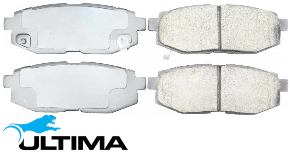 ULTIMA REAR BRAKE PADS TO SUIT SUBARU FA20C FA02D EE20 FB02A FB25A EJ253 EJ255 FA20E 2.0L 2.5 3.0 F4
