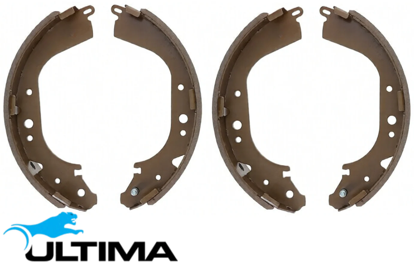 ULTIMA REAR BRAKE SHOE SET TO SUIT TOYOTA HILUX VZN167R 5VZ-FE 3.4L V6