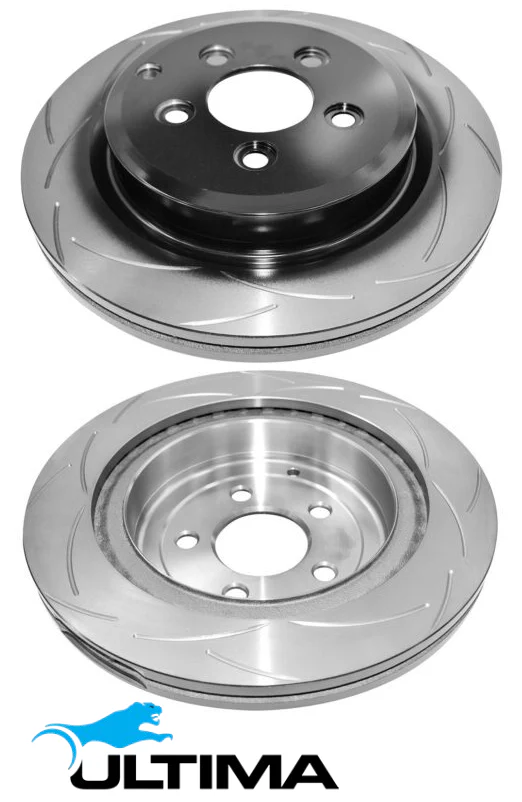 ULTIMA REAR DISC BRAKE ROTOR SET TO SUIT FORD TERRITORY SX SY SZ BARRA 182 190 195 245T 4.0L I6 - Image 2
