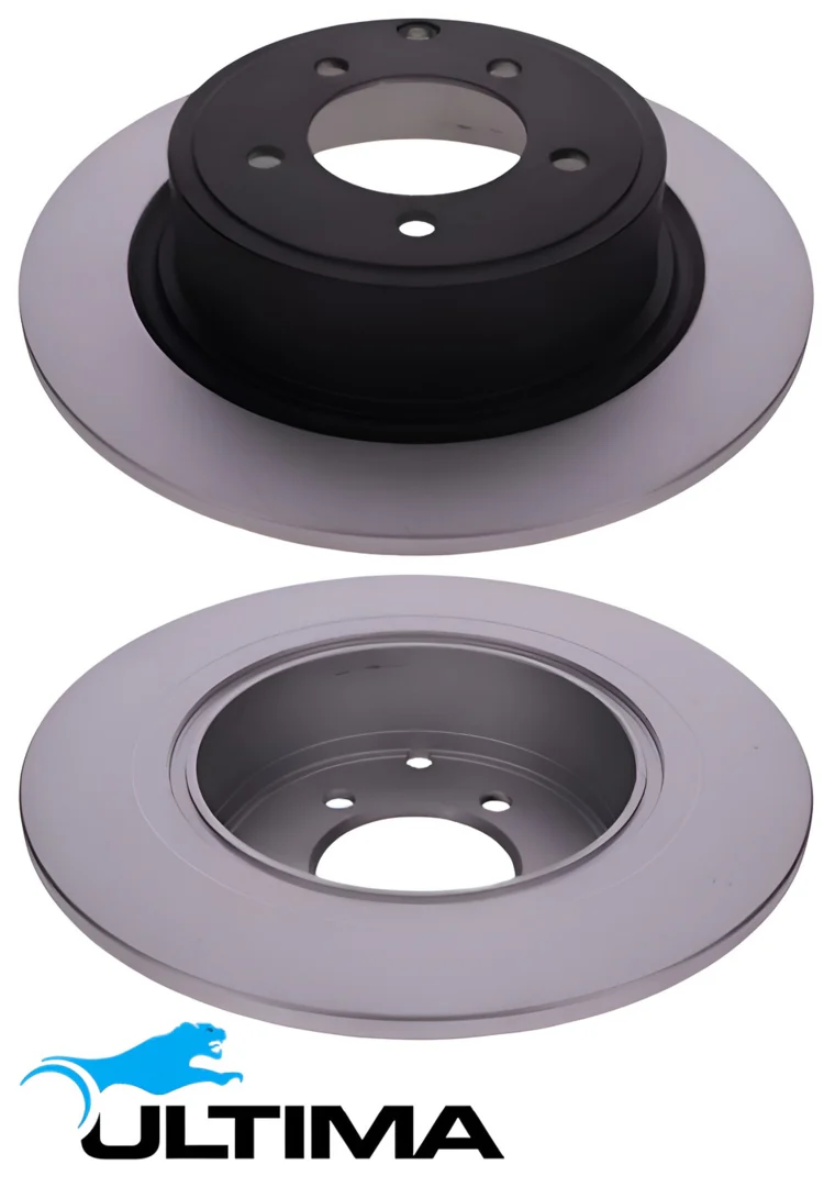 ULTIMA REAR SOLID DISC BRAKE ROTORS TO SUIT MITSUBISHI LANCER CJ CF 4B12 2.4L I4