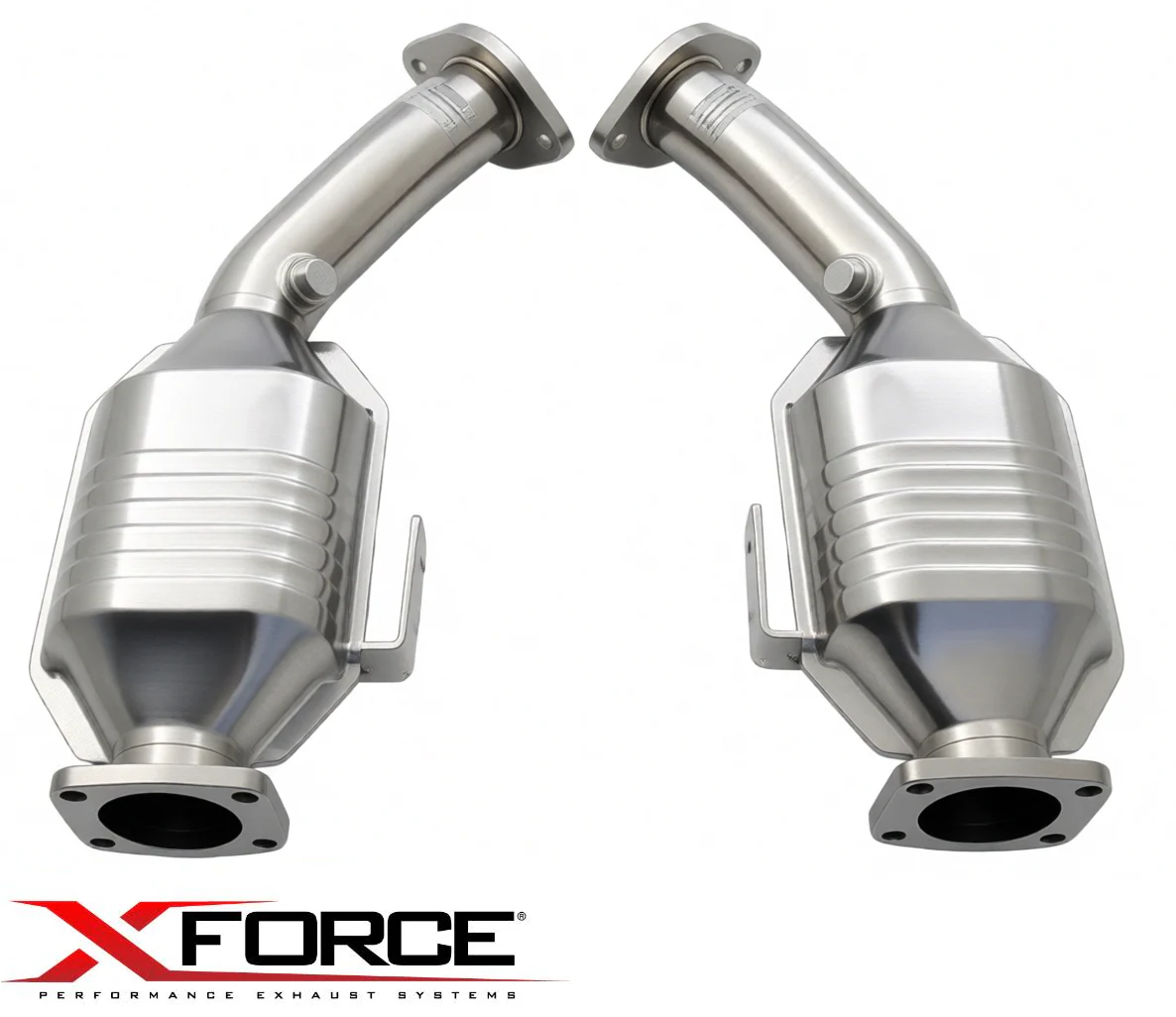 XFORCE 2.25" TWIN CATBACK EXHAUST SYSTEM TO SUIT HOLDEN COMMODORE VZ ALLOYTEC LY7 LE0 3.6L V6 UTE
