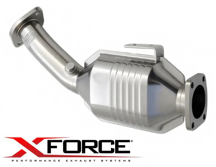 XFORCE 2.25" TWIN CATBACK EXHAUST SYSTEM TO SUIT HOLDEN COMMODORE VZ ALLOYTEC LY7 LE0 3.6L V6 UTE - Image 2