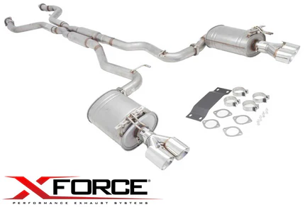 XFORCE 2.5"" TWIN CATBACK EXHAUST SYSTEM TO SUIT HOLDEN COMMODORE VE L76 L77 L98 6.0L V8 EXCEPT UTE - Image 2