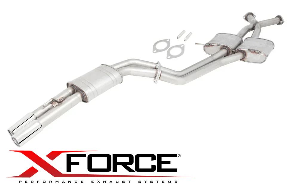 XFORCE 3" DUAL CATBACK EXHAUST SYSTEM TO SUIT HOLDEN COMMODORE VT-VZ LS1 L76 5.7 6.0 V8 EXCEPT SEDAN