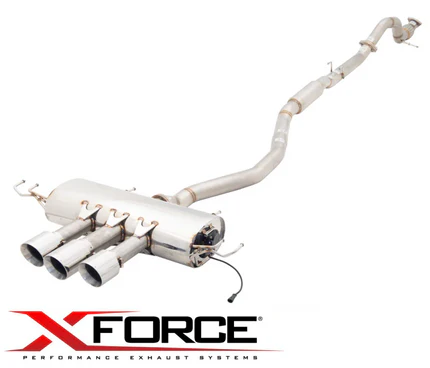 XFORCE 3"" PERFORMANCE EXHAUST SYSTEM TO SUIT HONDA CIVIC FK K20C1 TURBO 2.0L I4