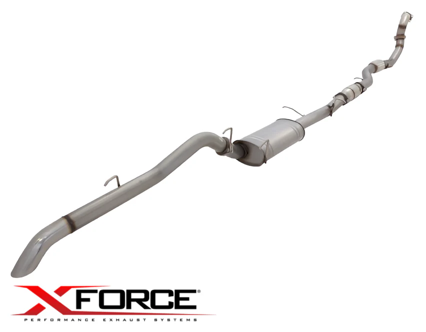 XFORCE 3" TURBO BACK EXHAUST SYSTEM WITH CAT FOR MAZDA BT-50 UN WEAT 3.0 I4 SUITS CHASSIS UNY0E3 AWD - Image 2