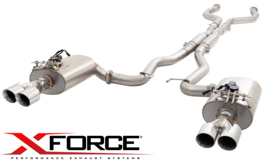 XFORCE 3" TWIN CAT EXHAUST SYSTEM W/ VAREX MUFFLER TO SUIT HOLDEN COMMODORE VE L98 6.0L V8 EXCL. UTE - Image 3